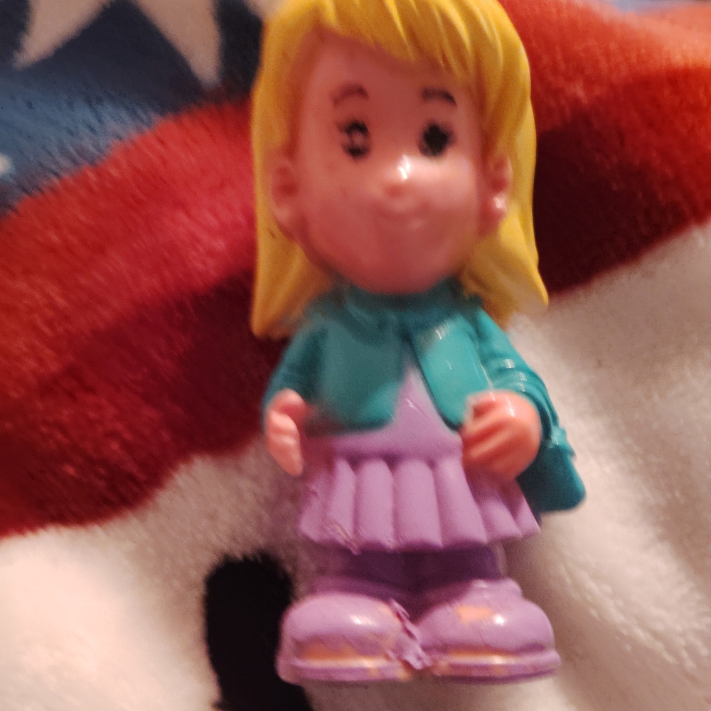 Fisher-Price Purple and Blue Doll Set with Accessories